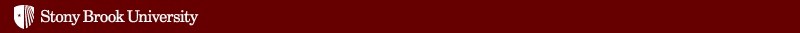 Stony Brook University Logo and Search Bar