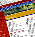 Screenshot of Campus Web Site