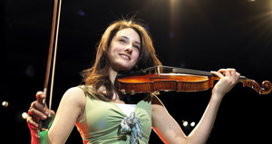 Photo: Student with violin