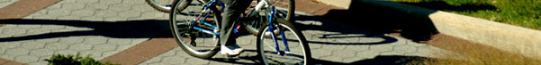 Photo of bicycle on path