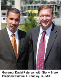 Governor Paterson and President Stanley