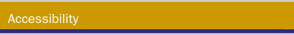 Accessibility Title bar