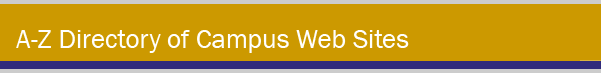 Directory of Campus Websites