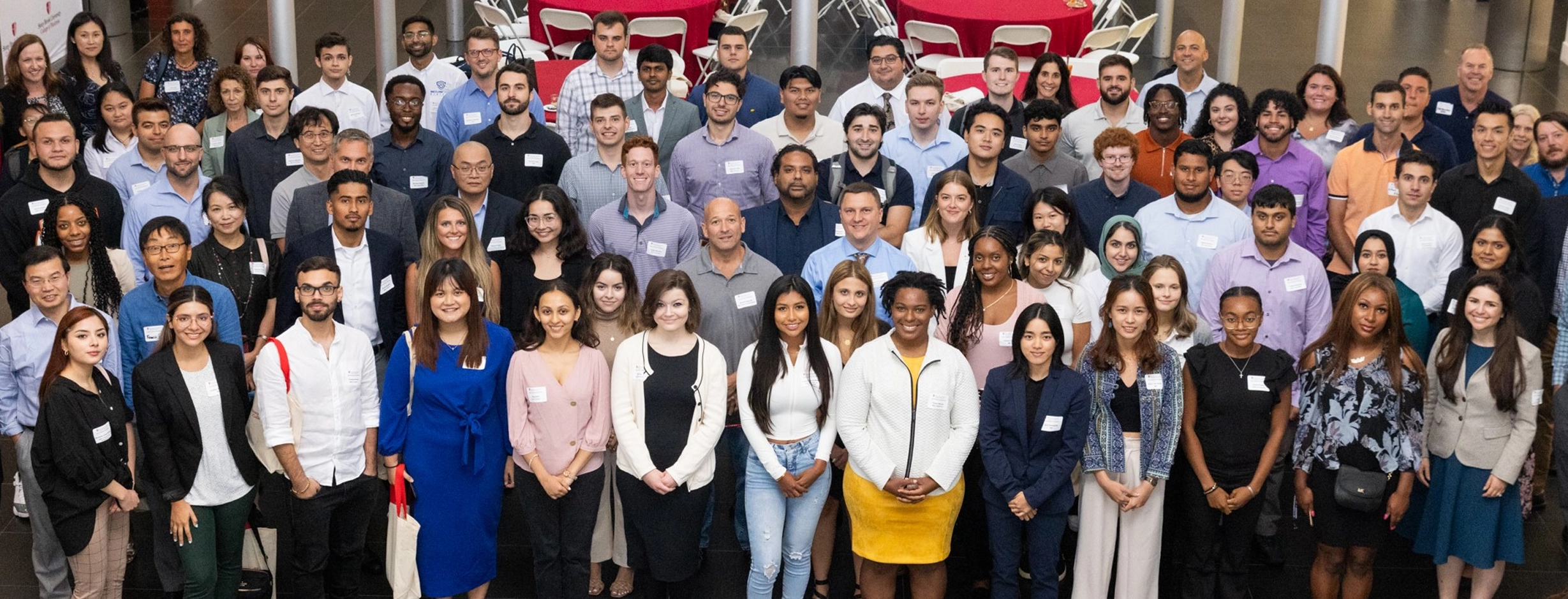 Group photo of students and faculty