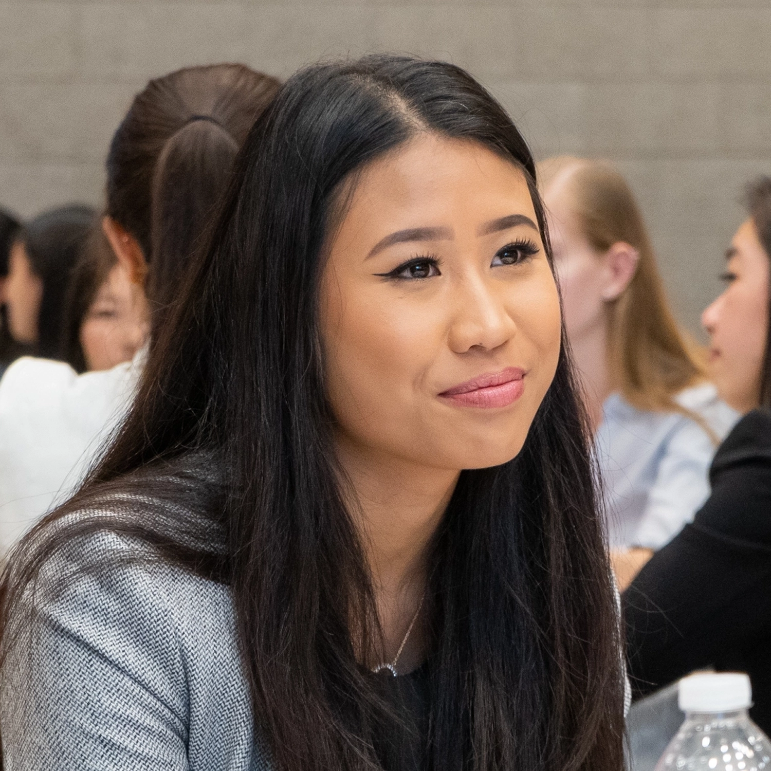 MBA Student at event