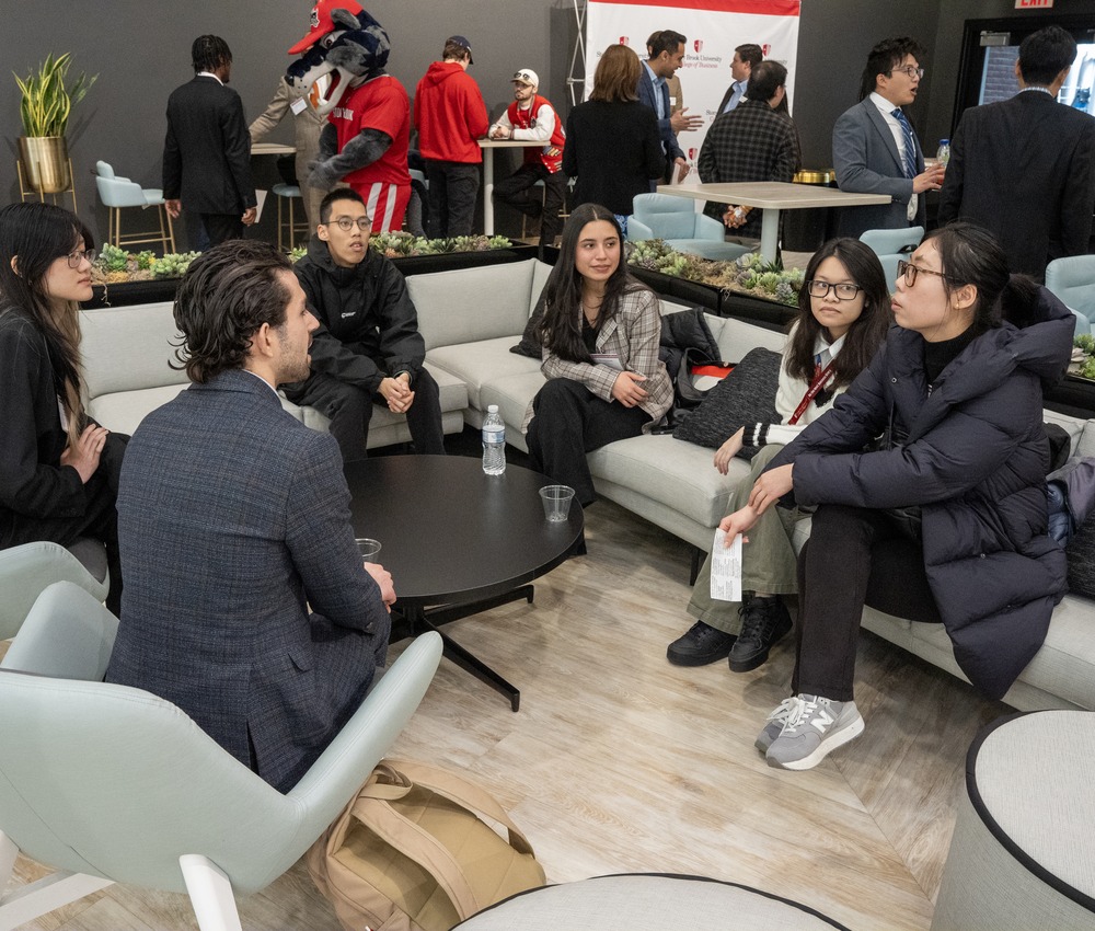 student sitting at table