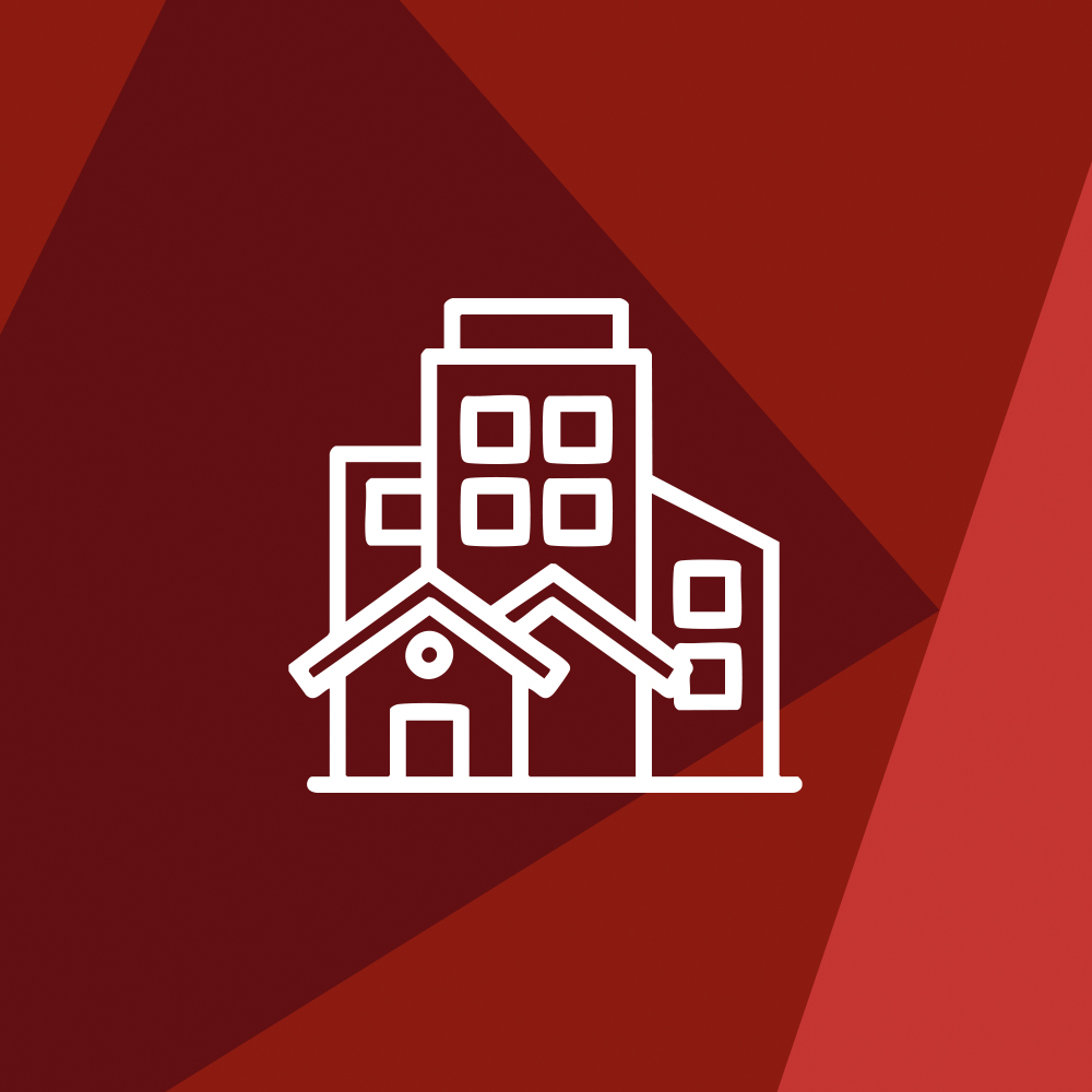 house and buildings icon