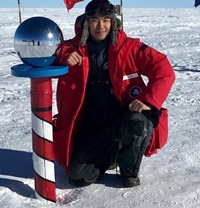 Weisen Shen at South Pole
