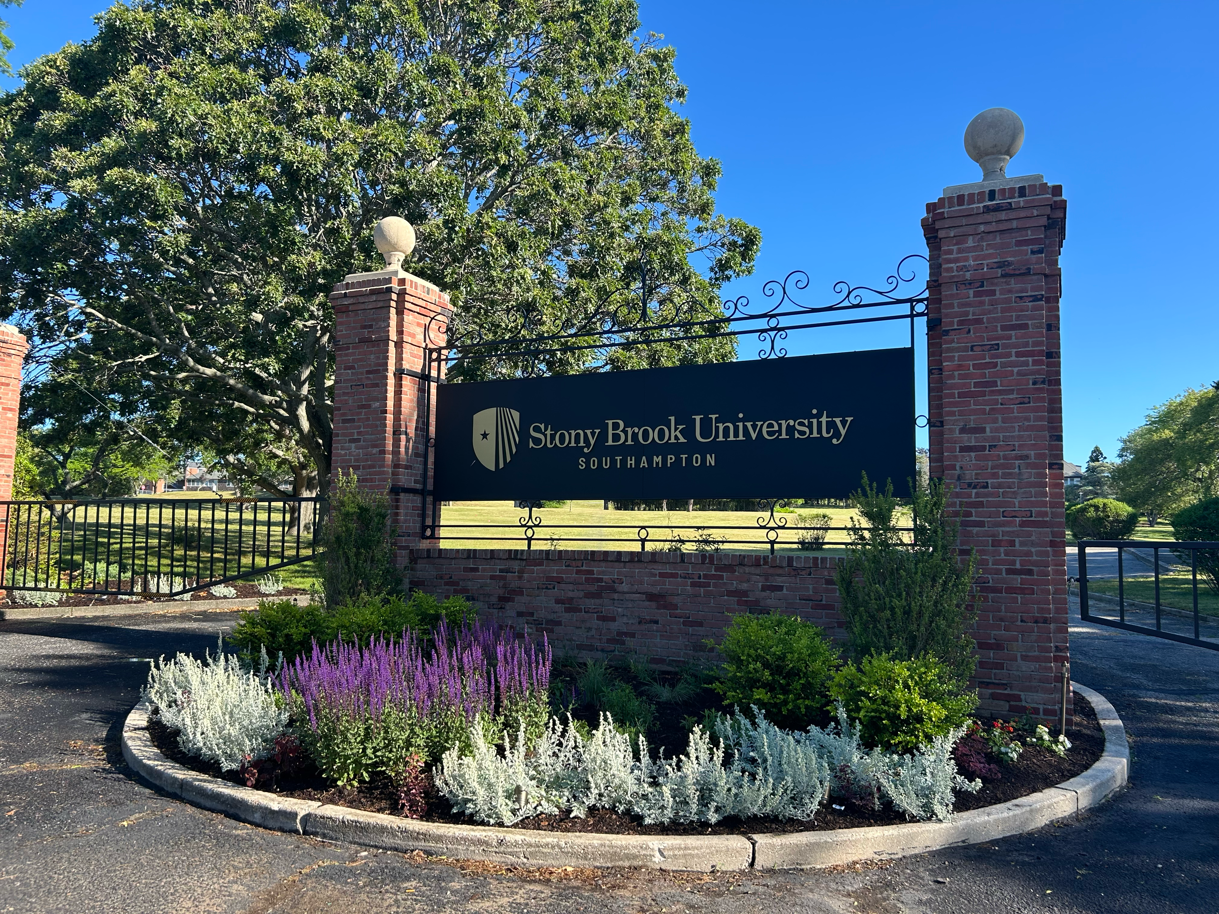 Revitalized southampton campus gate