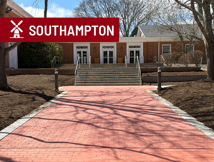 new avram theatre entrance with "southampton" location overlay