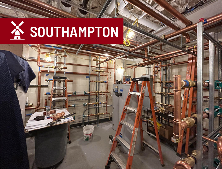 image of boiler in atlantic hall with "southampton" location overlay