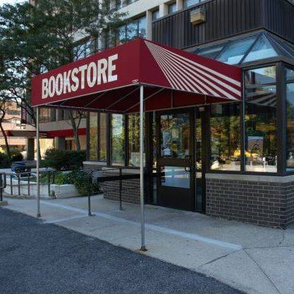 Campus bookstore entrance