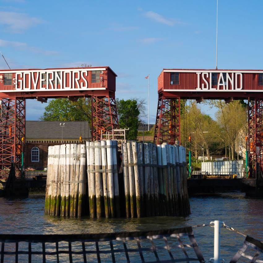 New York, NY; Governor’s Island: Ferry dock