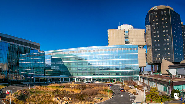 Building on SBU's campus