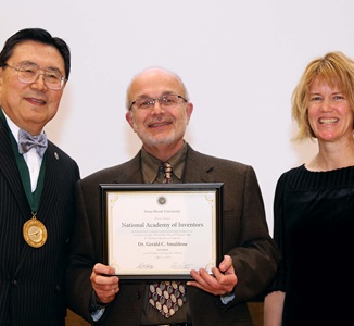 Dr. Ojima with NAI-SBU member