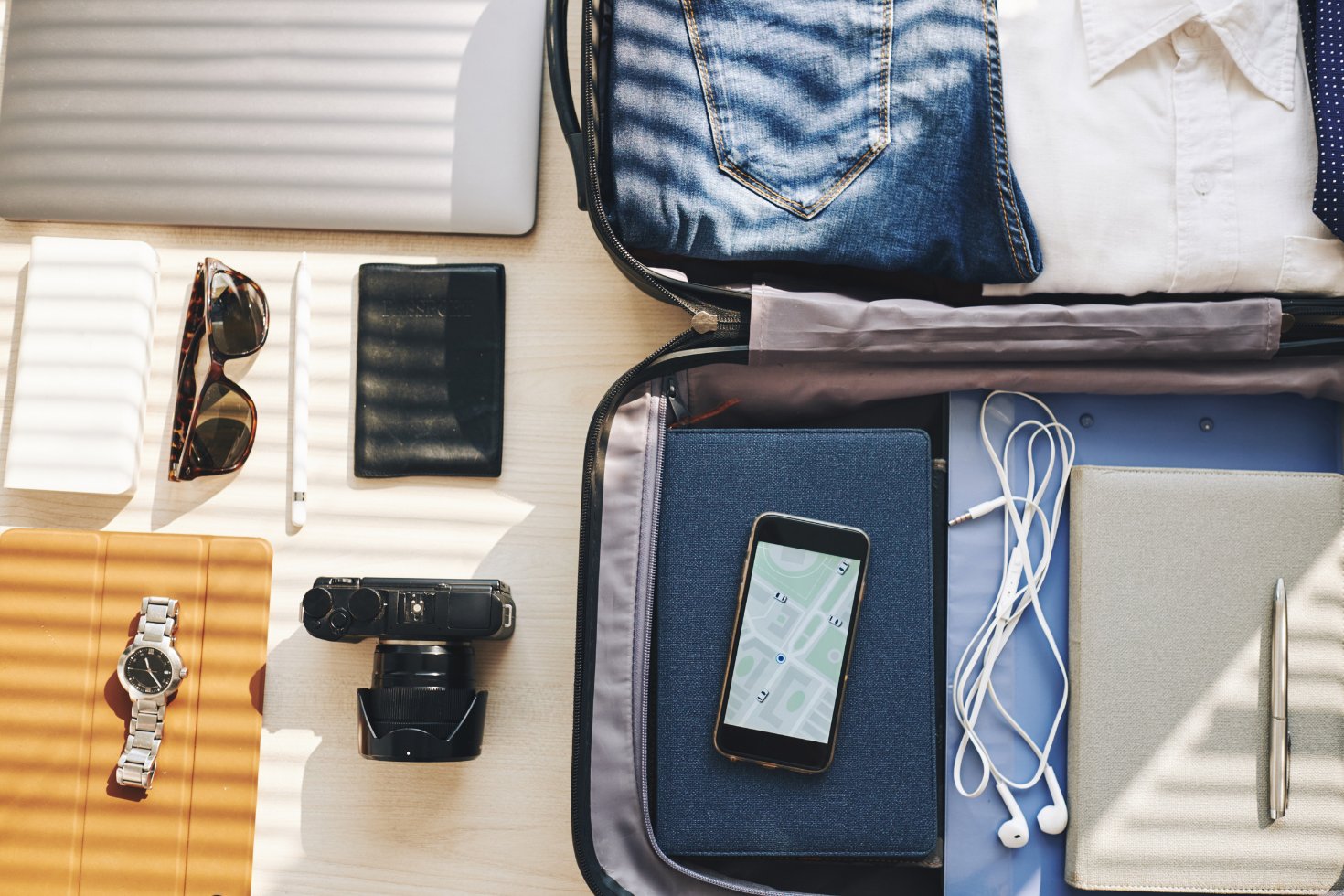 Packing to travel