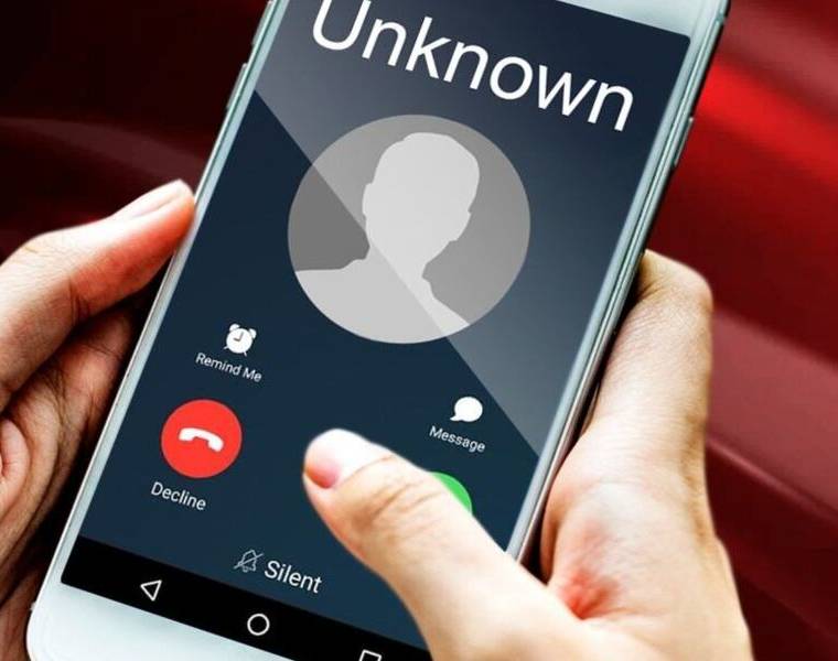 Scam call from unknown caller