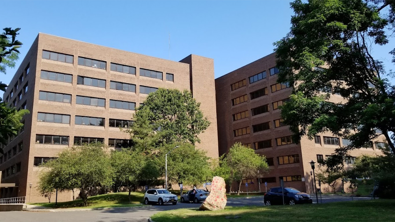 image of a brown building 