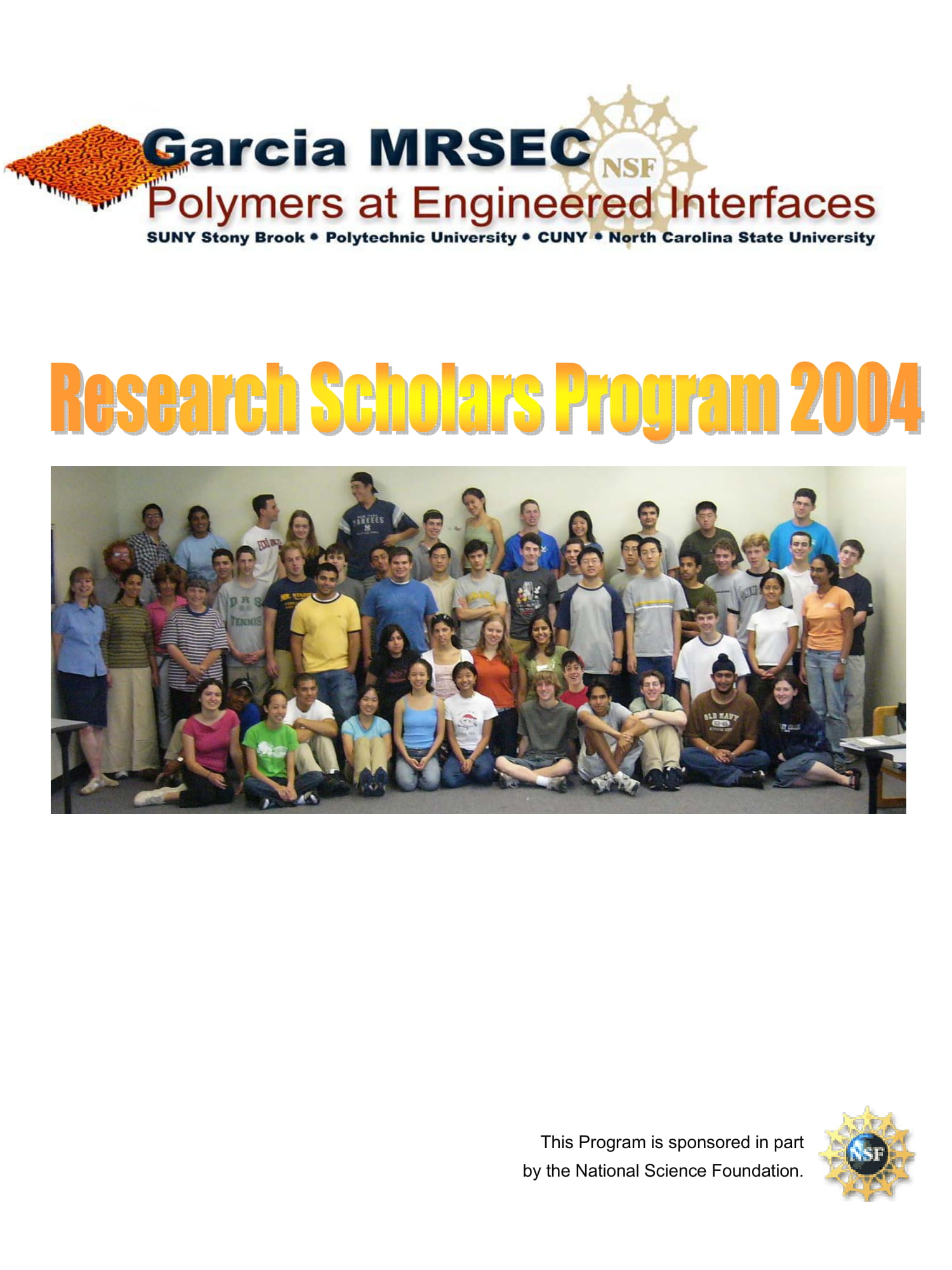 2004 Yearbook Title Page