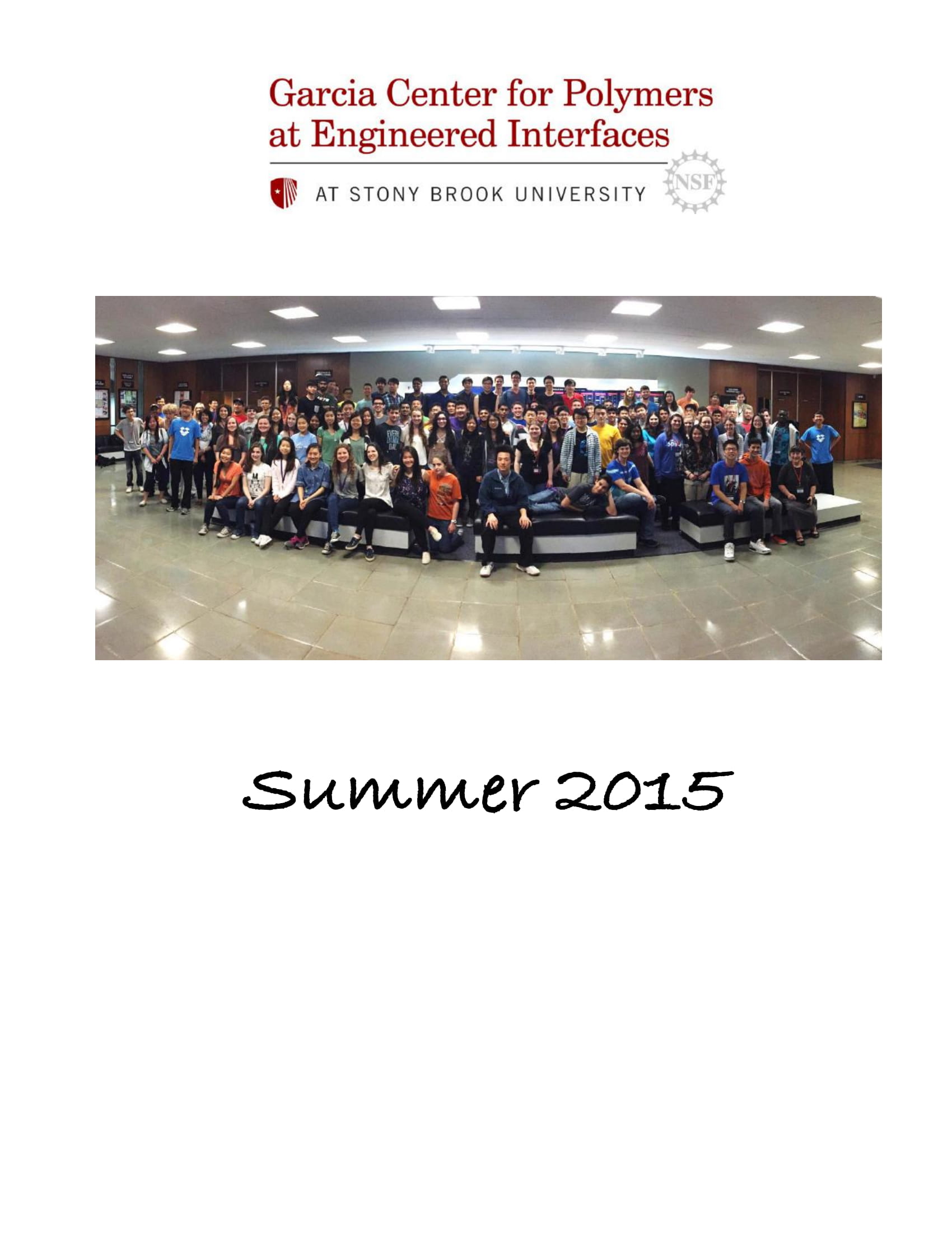 2015 Yearbook Title Page