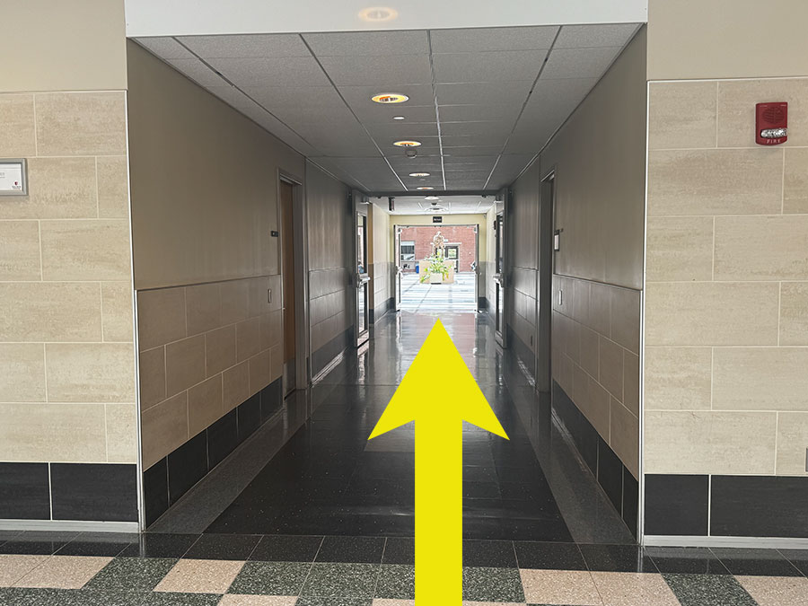 Entry to the Humanities atrium