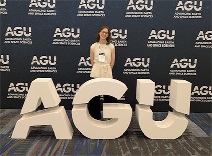 Norberg at AGU meeting