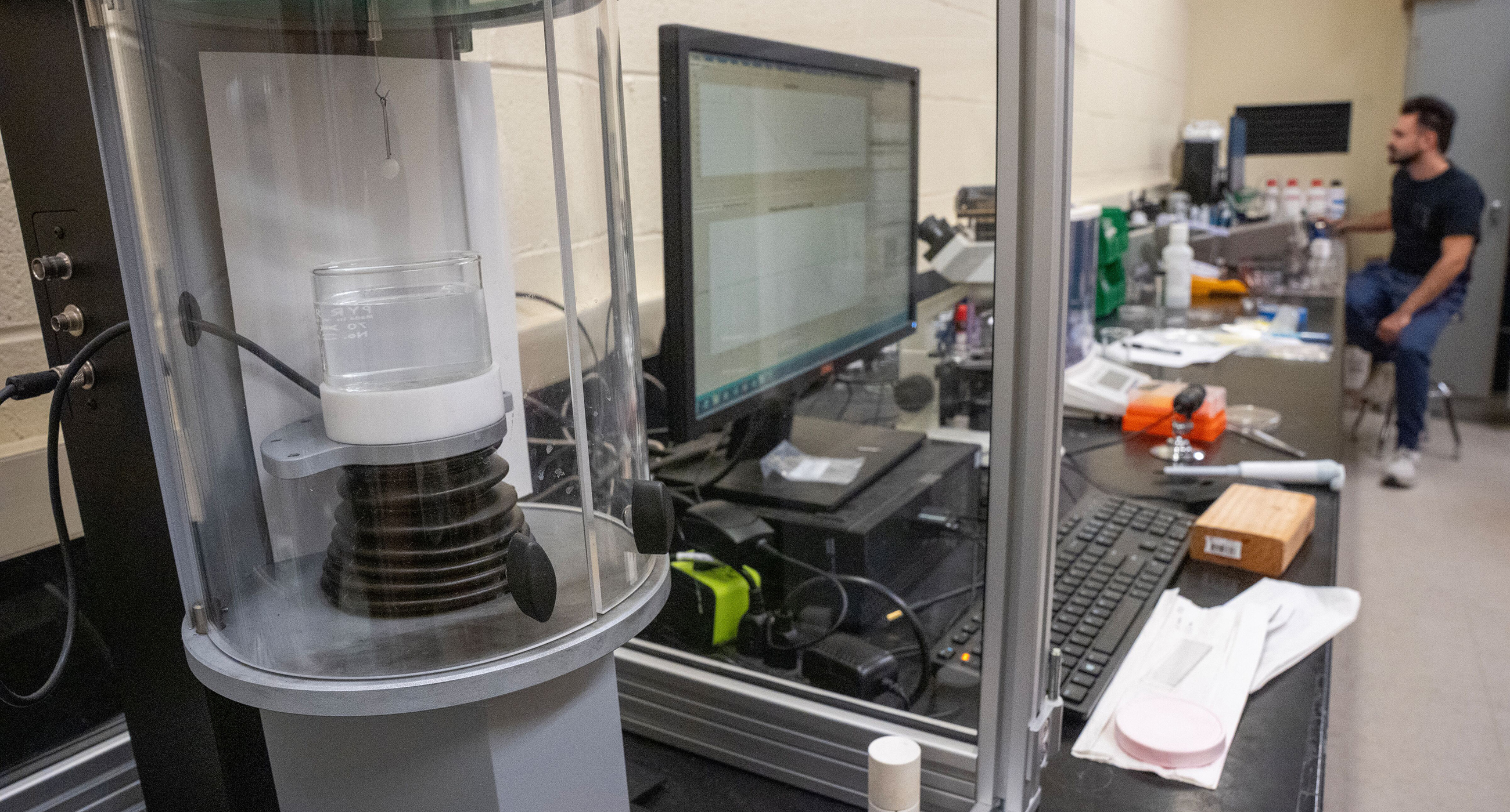 apparatus inside lab