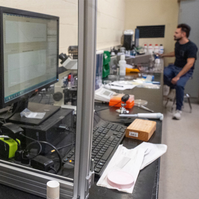 computers in a lab
