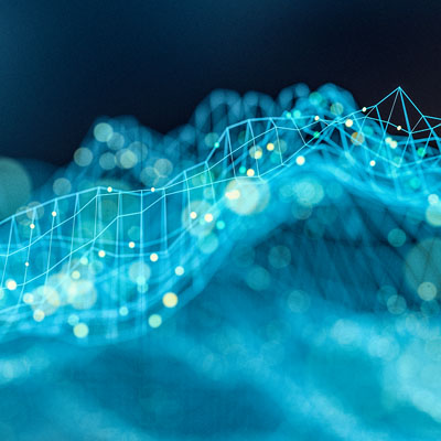 abstract science graph