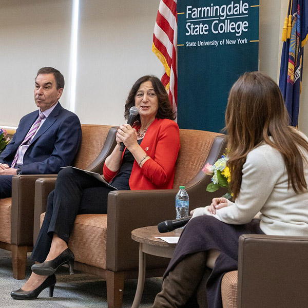 President Goldsmith leadership panel