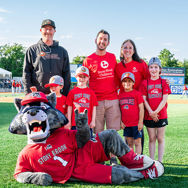long island ducks and stony brook children's hospital night