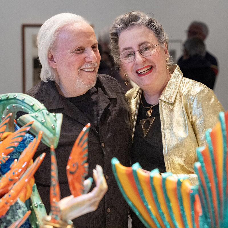 Martin Levine and Toby Buonagurio art exhibition