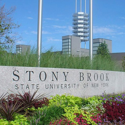 stony brook university campus sign