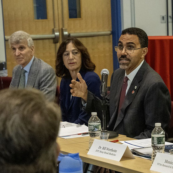 SUNY Chancellor John B King Jr at the research roundtable
