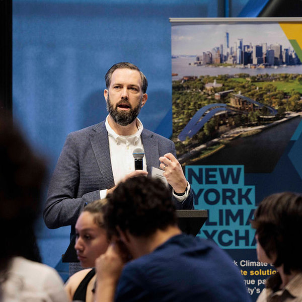 kevin reed at climate solutions summit