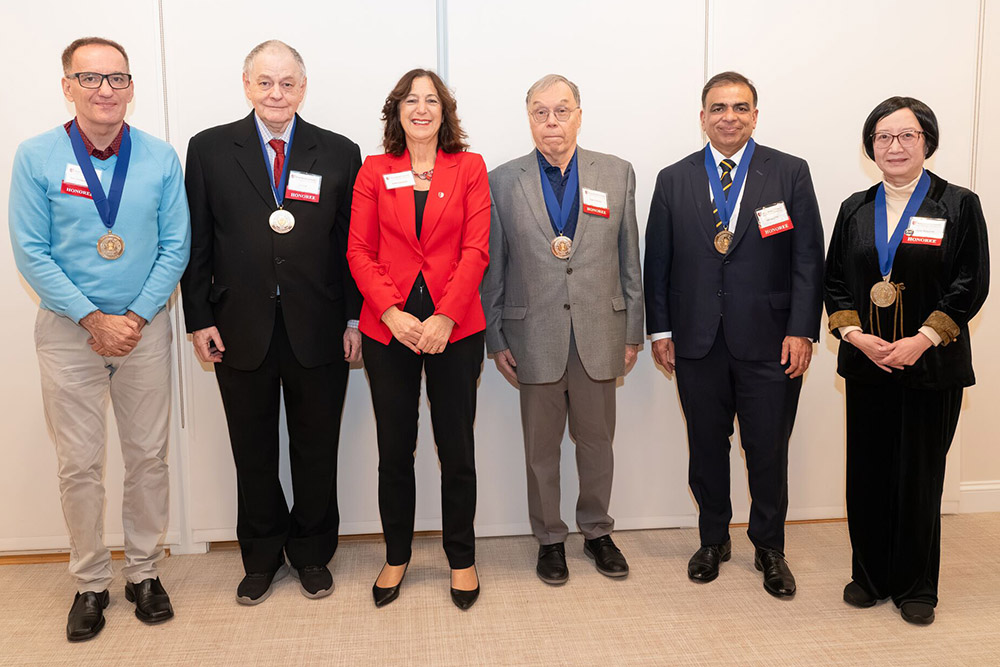 President Goldsmith and Stony Brook's SUNY Distinguished Faculty