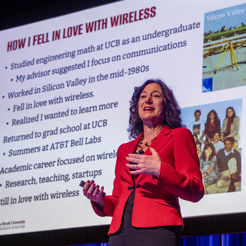 president Goldsmith and the future of wireless
