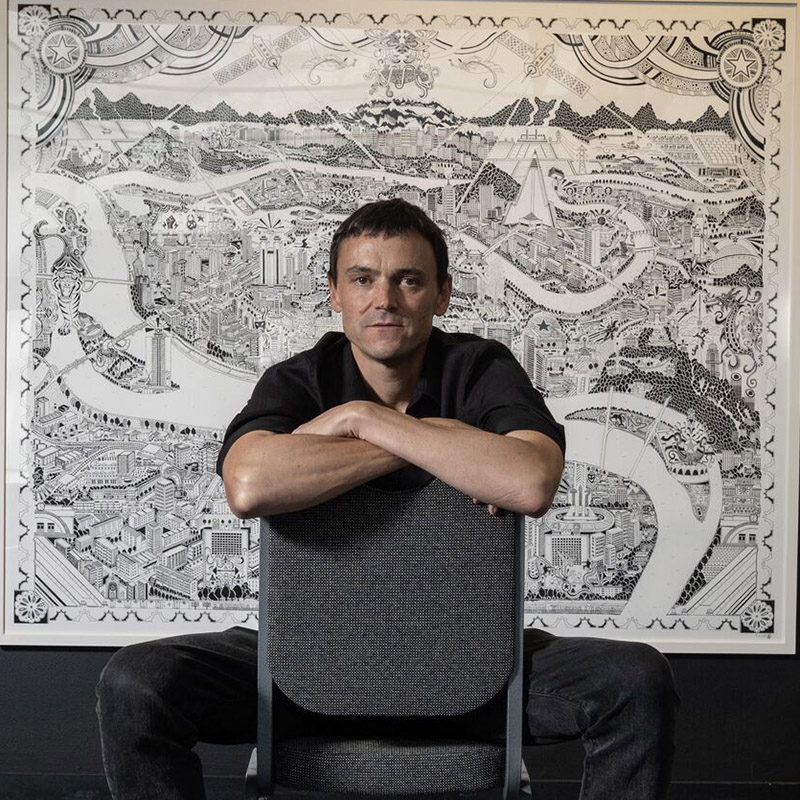 artist Gareth Fuller