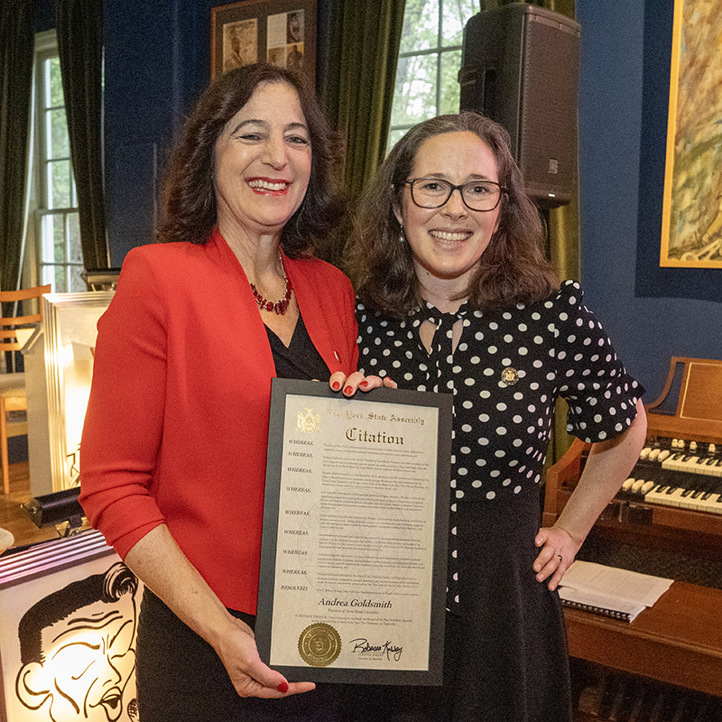 Andrea Goldsmith and Rebecca Kassay