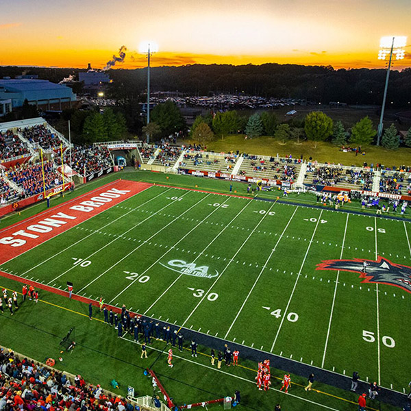 lavalle stadium at sunset