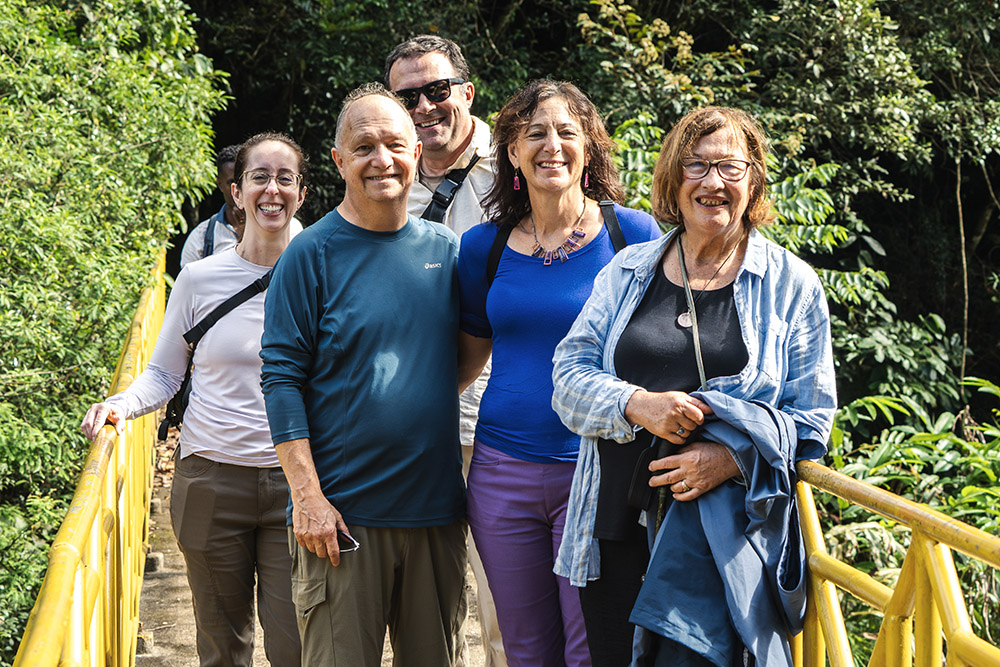 president andrea goldsmith trip to SBU research facilities in Africa