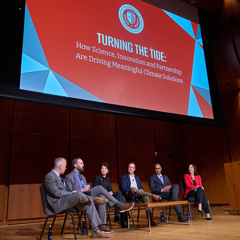 president goldsmith at turning the tide event in new york