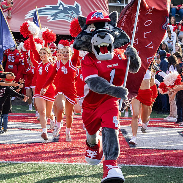 Wolfie at homecoming