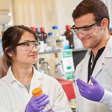 Students in laboratory