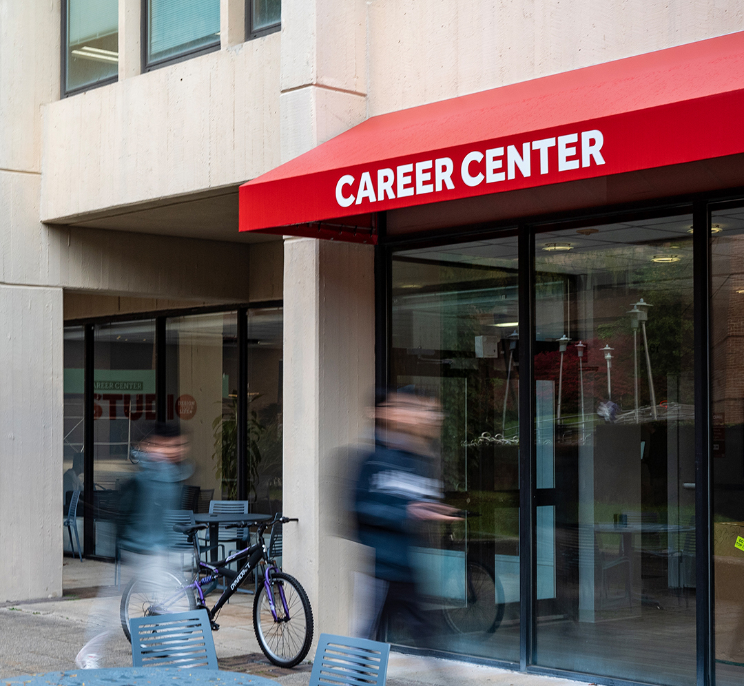 Outside of the career center