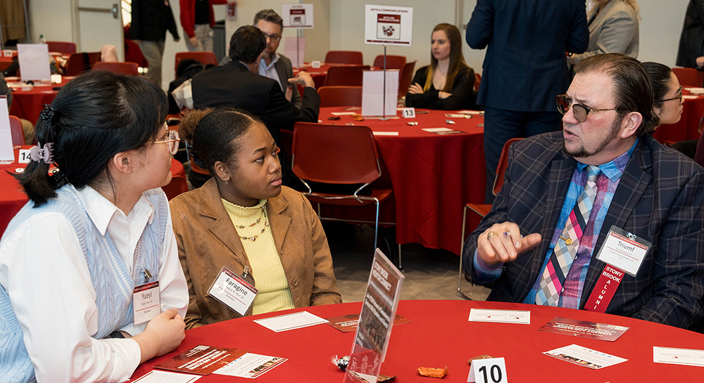 Career Fair with alumni