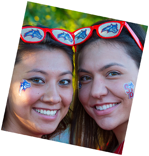 Wolfstock alumni image of two girls
