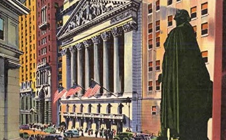 New York stock exchange.