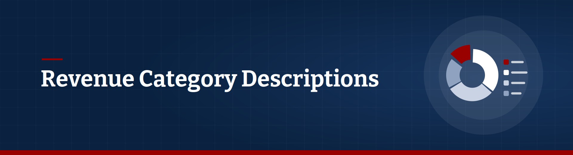 Revenue Category Descriptions Image with Icon