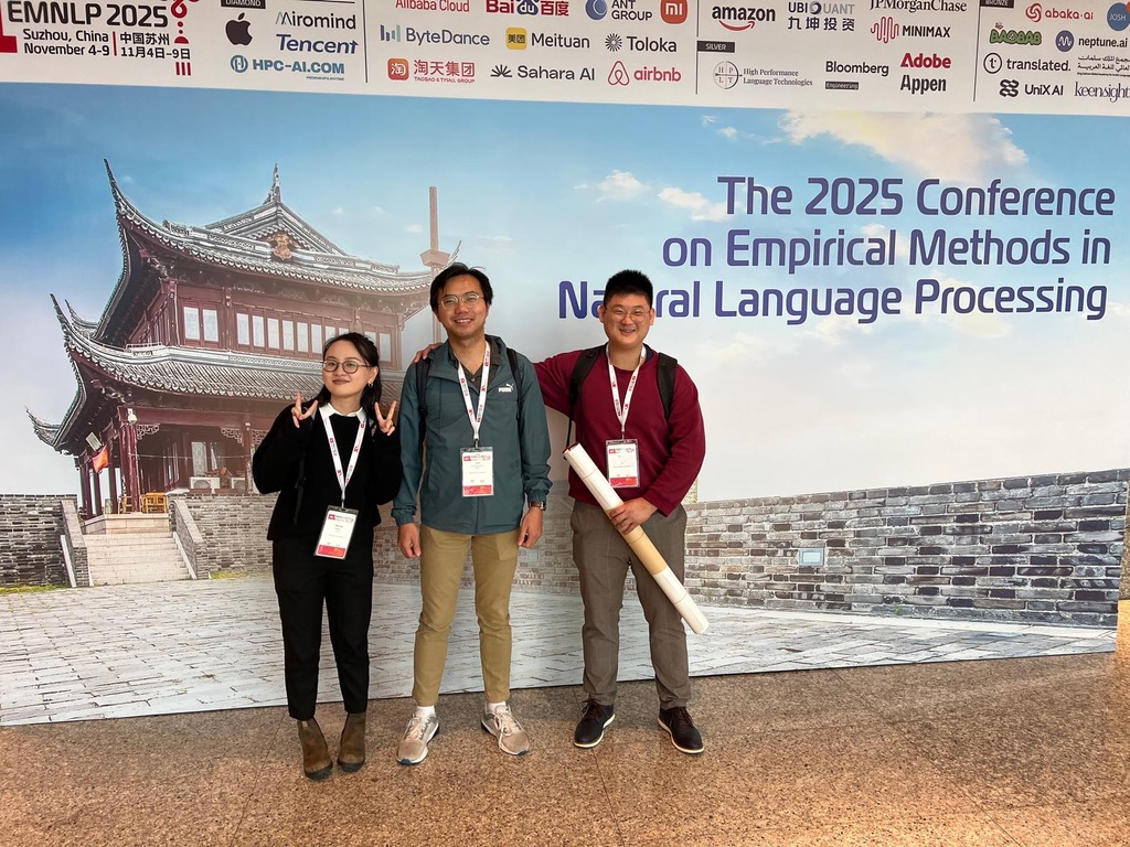 Bias-NRT Fellows Present research at EMNLP 2025